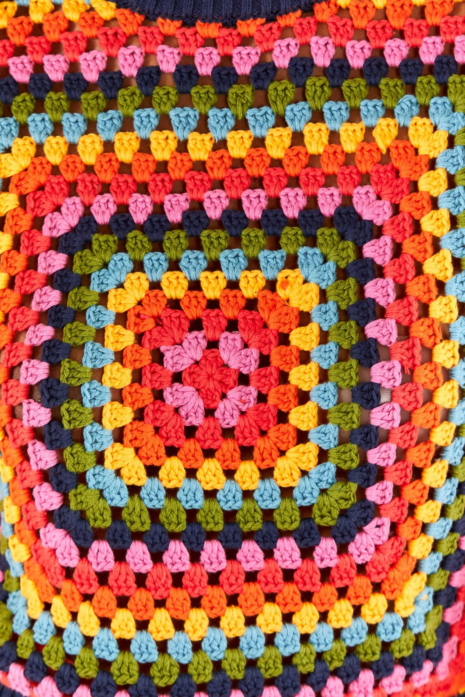 Sunset Stripes Crochet Sweater 5 Sunset Stripes Crochet Sweater - Image 4