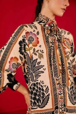 Farm Rio Romantic Garden Lenzing™ Ecovero™ Viscose Mini Dress -Farm Rio 301785 03