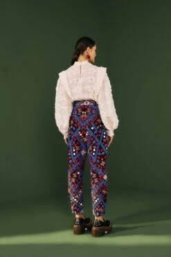 Farm Rio Embroidered Corduroy Pants -Farm Rio 301854 03 6998c99b 73a9 4709 9ebe 5b80755e397d