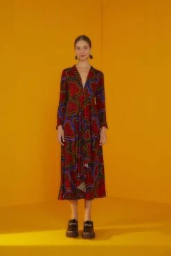 Farm Rio Rainbow Wild Hearts Maxi Dress -Farm Rio 301861 04