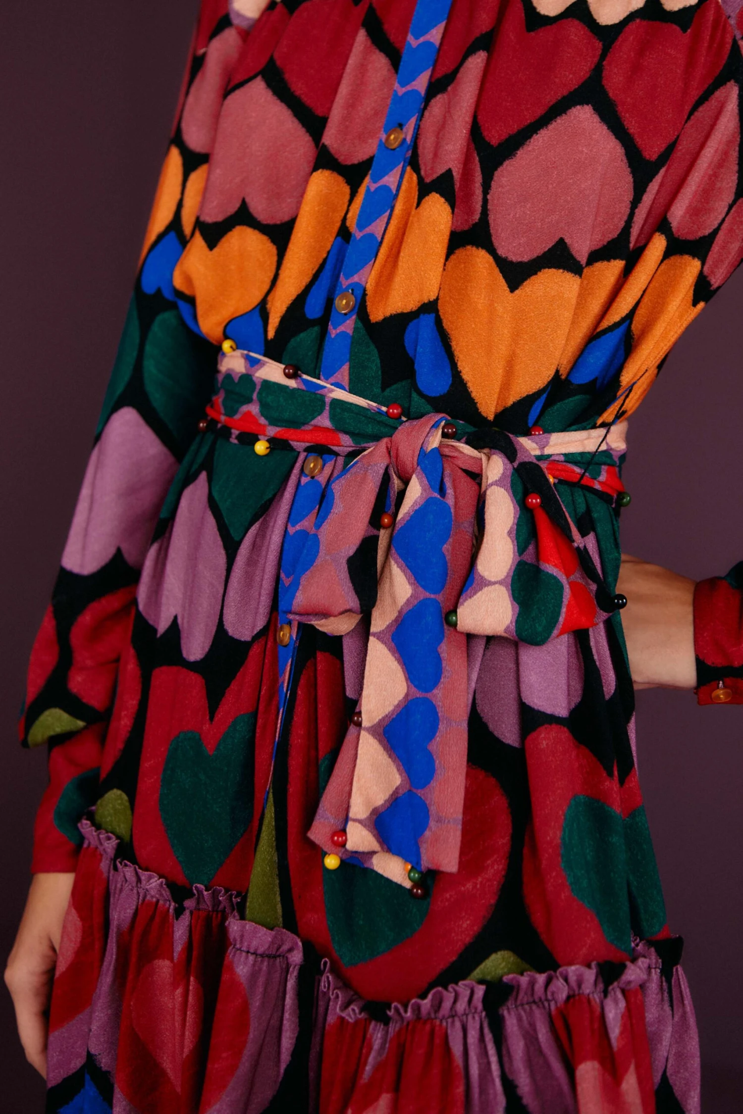 Farm Rio Full Of Hearts Mini Dress 7 Farm Rio Full Of Hearts Mini Dress - Image 5