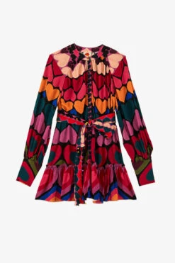 Farm Rio Full Of Hearts Mini Dress 13 Farm Rio Full Of Hearts Mini Dress -Farm Rio 301905 06
