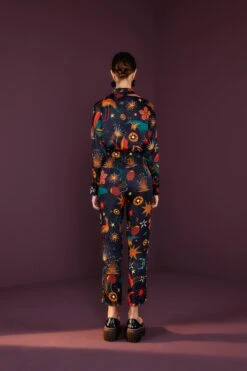 Farm Rio Black Cerrado Sky Pants -Farm Rio 301994 03