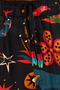 Farm Rio Black Cerrado Sky Pants -Farm Rio 301994 06