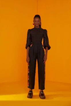 Farm Rio Black Lace Blouse -Farm Rio 301996 04