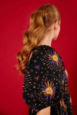 Farm Rio Rainbow Suns Organic Cotton Maxi Dress 10 Farm Rio Rainbow Suns Organic Cotton Maxi Dress -Farm Rio 302685 02 1