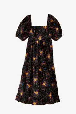 Farm Rio Rainbow Suns Organic Cotton Maxi Dress 11 Farm Rio Rainbow Suns Organic Cotton Maxi Dress -Farm Rio 302685 05