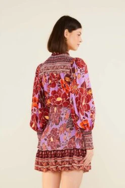 Farm Rio Sweet Floral Mini Dress 10 Farm Rio Sweet Floral Mini Dress -Farm Rio 303775 04