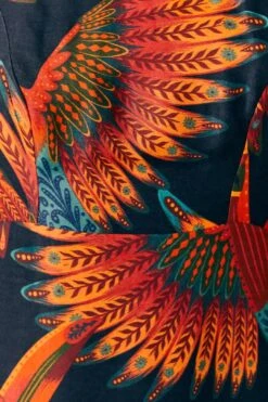 Farm Rio Arabesque Toucans Midi Dress 12 Farm Rio Arabesque Toucans Midi Dress -Farm Rio 303801 05