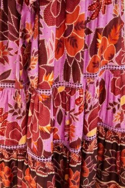 Farm Rio Sweet Floral Midi Dress 14 Farm Rio Sweet Floral Midi Dress -Farm Rio 303821 06