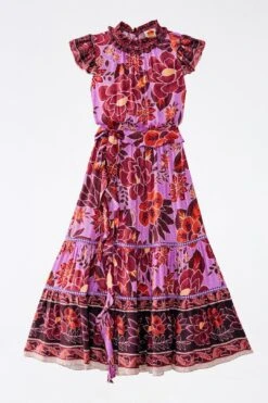 Farm Rio Sweet Floral Midi Dress 15 Farm Rio Sweet Floral Midi Dress -Farm Rio 303821 07