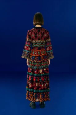 Farm Rio Black Night Sky Maxi Skirt 9 Farm Rio Black Night Sky Maxi Skirt -Farm Rio 303828 04