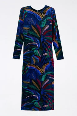 Farm Rio Amazonia Night Lenzing™ Ecovero™ Viscose Midi Dress 10 Farm Rio Amazonia Night Lenzing™ Ecovero™ Viscose Midi Dress -Farm Rio 303850 05