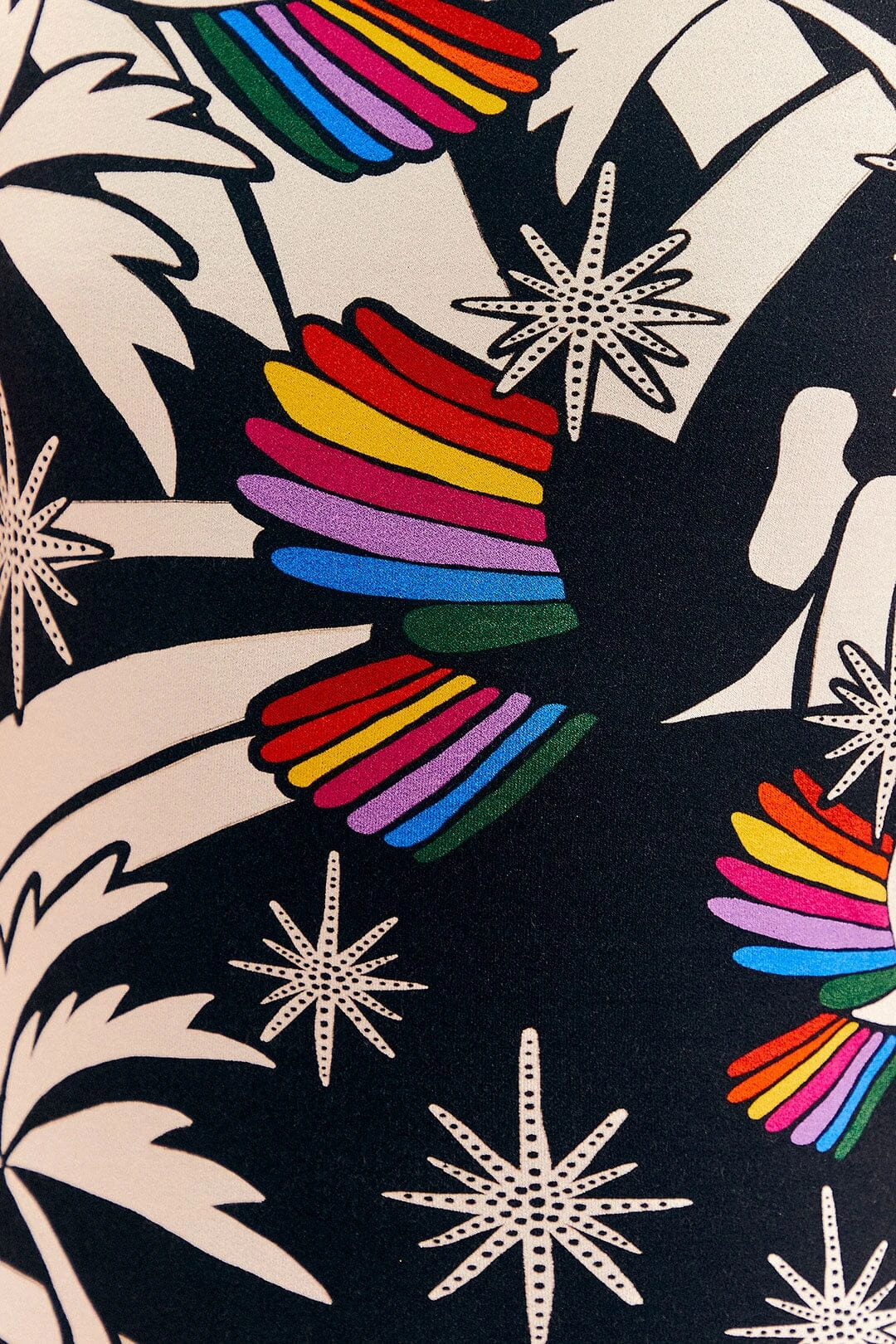 Farm Rio Toucans Wave Lenzing™ Ecovero™ Viscose Midi Dress 6 Farm Rio Toucans Wave Lenzing™ Ecovero™ Viscose Midi Dress - Image 4