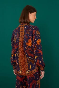 Farm Rio Navy Animal Sky Shirt 9 Farm Rio Navy Animal Sky Shirt -Farm Rio 303857 03