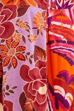 Farm Rio Lilac Mixed Prints Shirt 10 Farm Rio Lilac Mixed Prints Shirt -Farm Rio 303859 04