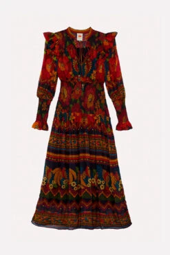 Farm Rio Macaw Ballet Ainika Maxi Dress -Farm Rio 303894 06