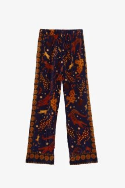 Farm Rio Navy Animal Sky Pants -Farm Rio 303899 06