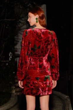 Farm Rio Red Shiny Flowers Mini Dress 9 Farm Rio Red Shiny Flowers Mini Dress -Farm Rio 303911 04 536a690c 08b9 4b0e 9323 2ca3f1891564