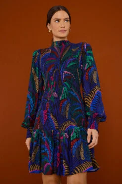 Farm Rio Amazonia Night Mini Dress