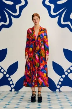 Farm Rio Rainbow Forest Maxi Dress -Farm Rio 303925 01