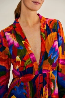 Farm Rio Rainbow Forest Maxi Dress -Farm Rio 303925 03