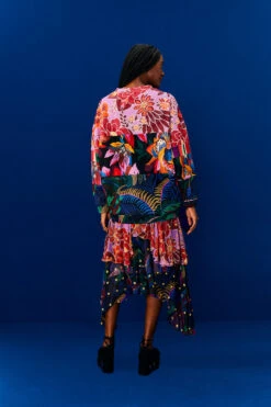 Farm Rio Lilac Mixed Prints Sweatshirt 9 Farm Rio Lilac Mixed Prints Sweatshirt -Farm Rio 303954 03