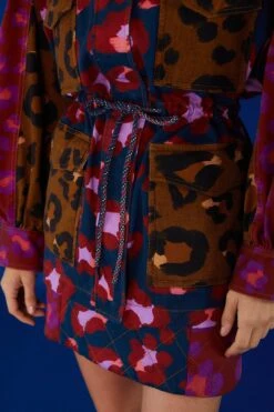 Farm Rio Mixed Leopards Canvas Jacket 10 Farm Rio Mixed Leopards Canvas Jacket -Farm Rio 303960 03