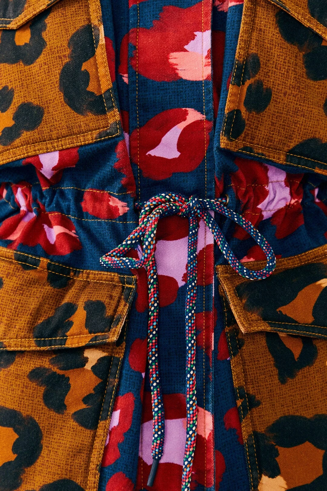 Farm Rio Mixed Leopards Canvas Jacket 7 Farm Rio Mixed Leopards Canvas Jacket - Image 5