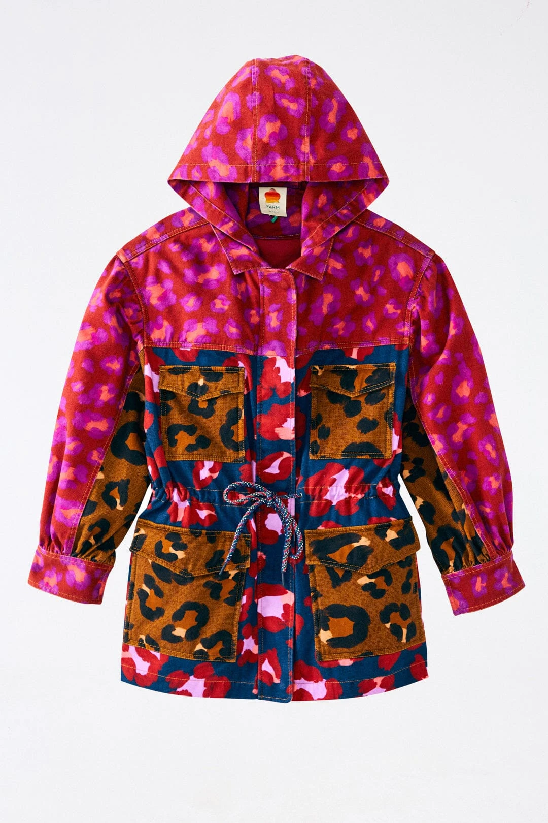 Farm Rio Mixed Leopards Canvas Jacket 8 Farm Rio Mixed Leopards Canvas Jacket - Image 6