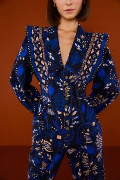 Farm Rio Black Macaw Forest Jumpsuit 10 Farm Rio Black Macaw Forest Jumpsuit -Farm Rio 303962 02