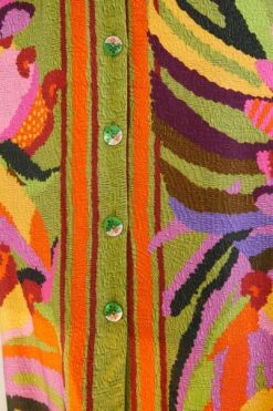 Farm Rio Toucans Scarf Lenzing™ Ecovero™ Viscose Midi Dress 12 Farm Rio Toucans Scarf Lenzing™ Ecovero™ Viscose Midi Dress -Farm Rio 303966 05