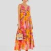 Farm Rio Mixed Pink Prints Maxi Dress 1 Farm Rio Mixed Pink Prints Maxi Dress -Farm Rio 303980 01