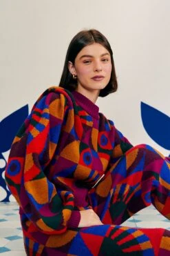 Farm Rio Graphic Toucans Sweater