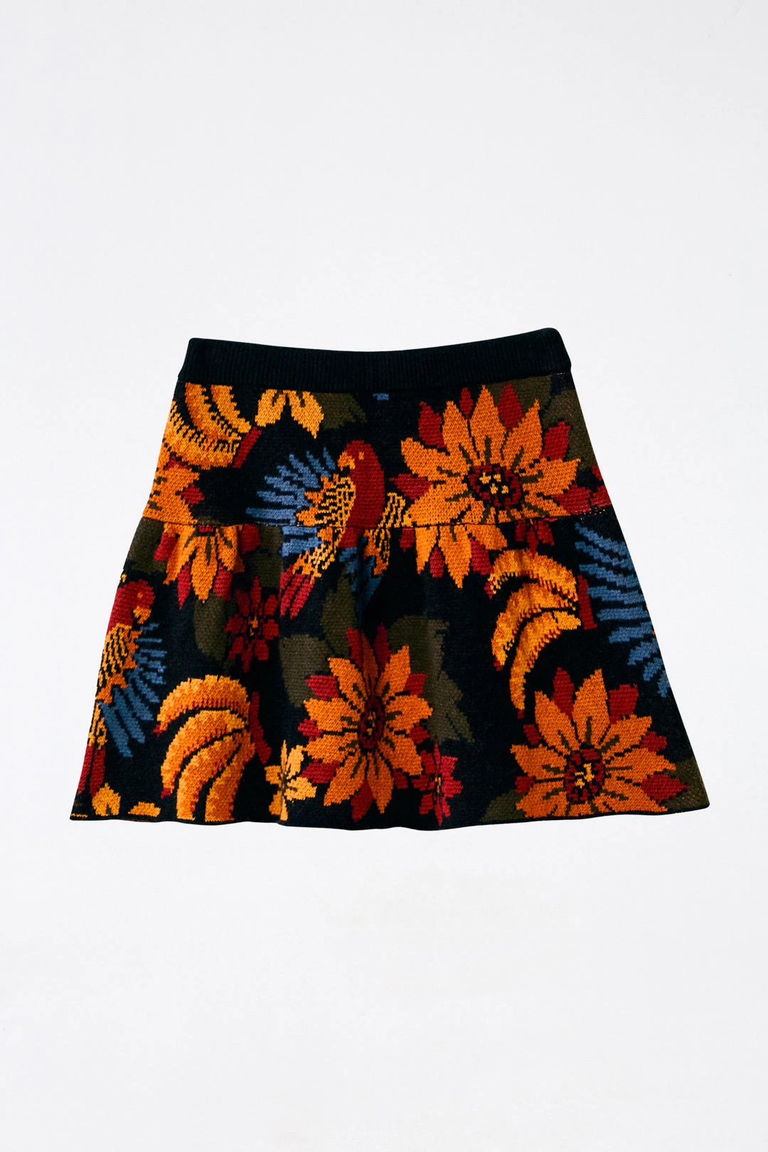 Farm Rio Macaw Ballet Ainika Sweater Skirt 8 Farm Rio Macaw Ballet Ainika Sweater Skirt - Image 6