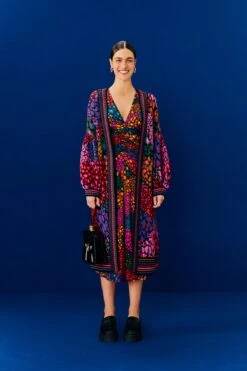 Farm Rio Rainbow Hearts Cardigan