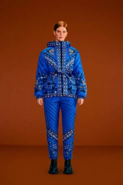 Farm Rio BlackMacaw Forest Reversible Puffer Jacket -Farm Rio 304123 03