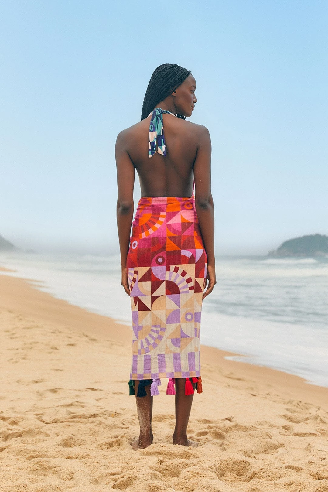 Farm Rio Ombre Graphic Toucans Multicolor Sarong 4 Farm Rio Ombre Graphic Toucans Multicolor Sarong - Image 2