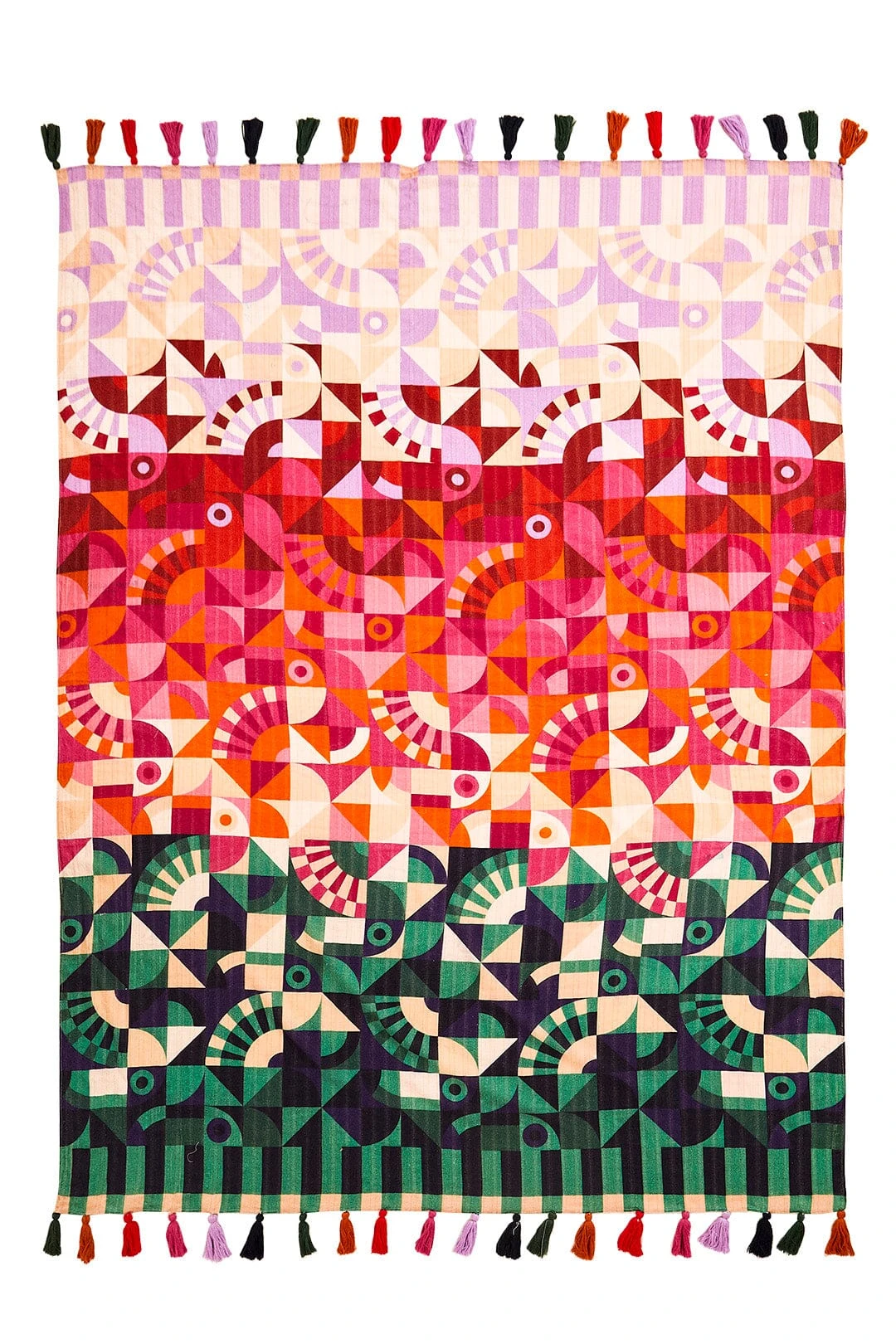 Farm Rio Ombre Graphic Toucans Multicolor Sarong 7 Farm Rio Ombre Graphic Toucans Multicolor Sarong - Image 5