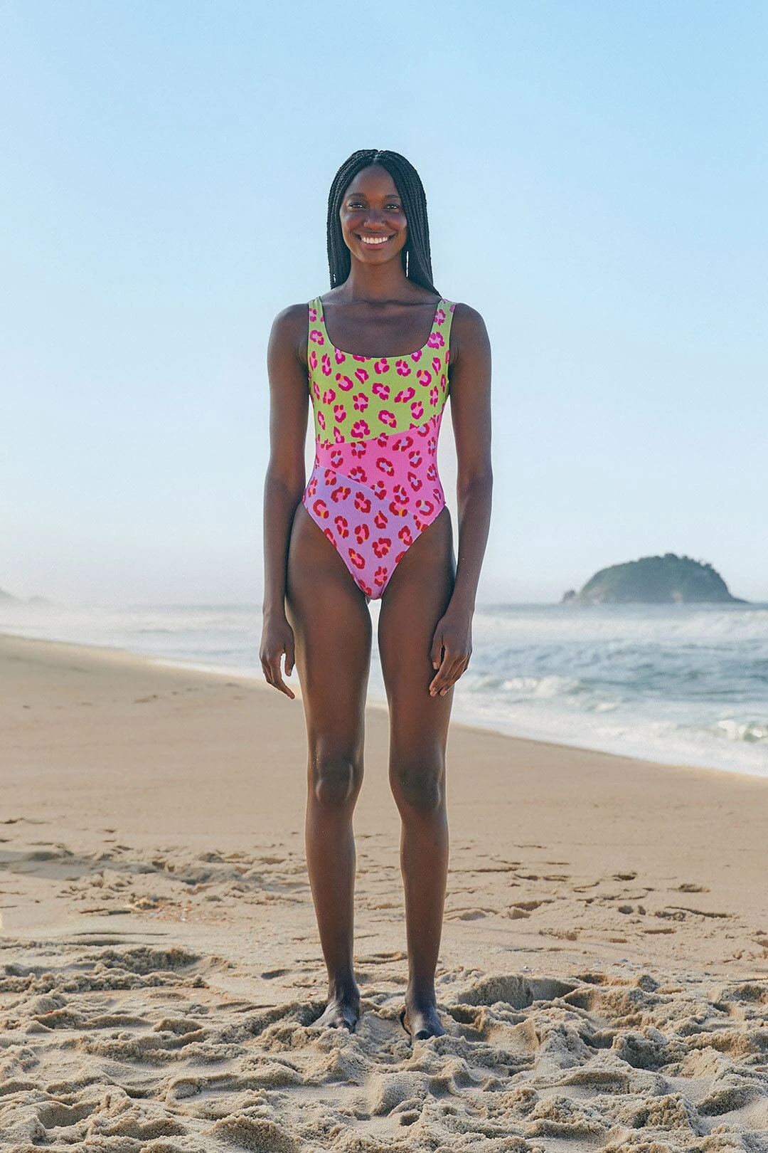 Farm Rio Maxi Leopard Patch One Piece Swimsuit 6 Farm Rio Maxi Leopard Patch One Piece Swimsuit - Image 4