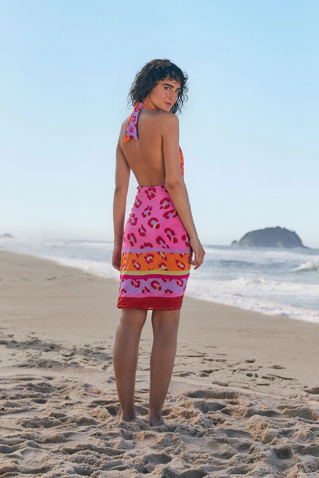 Farm Rio Maxi Leopard Patch Sarong 4 Farm Rio Maxi Leopard Patch Sarong - Image 2