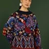 Farm Rio Navy Pineapple Flowers Sweater 1 Farm Rio Navy Pineapple Flowers Sweater -Farm Rio 304516 01