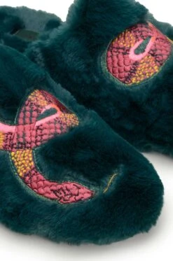 Farm Rio Green Bright Elements Slipper 9 Farm Rio Green Bright Elements Slipper -Farm Rio 304725 04