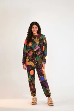 Farm Rio Pop Jungle Smiley® Sweatshirt 11 Farm Rio Pop Jungle Smiley® Sweatshirt -Farm Rio 305150 04