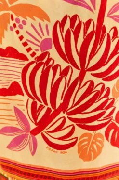 Farm Rio Forest Mixed Scarves Midi Dress 12 Farm Rio Forest Mixed Scarves Midi Dress -Farm Rio 305267 05