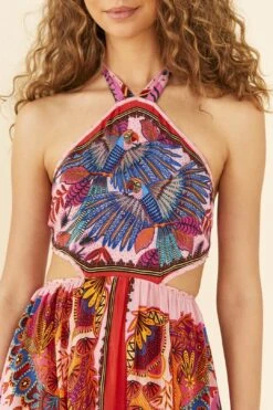 Macaw Scarf Maxi Dress 10 Macaw Scarf Maxi Dress -Farm Rio 305798 03 90402cba e69d 4a3e ab42 d80762fc1af1