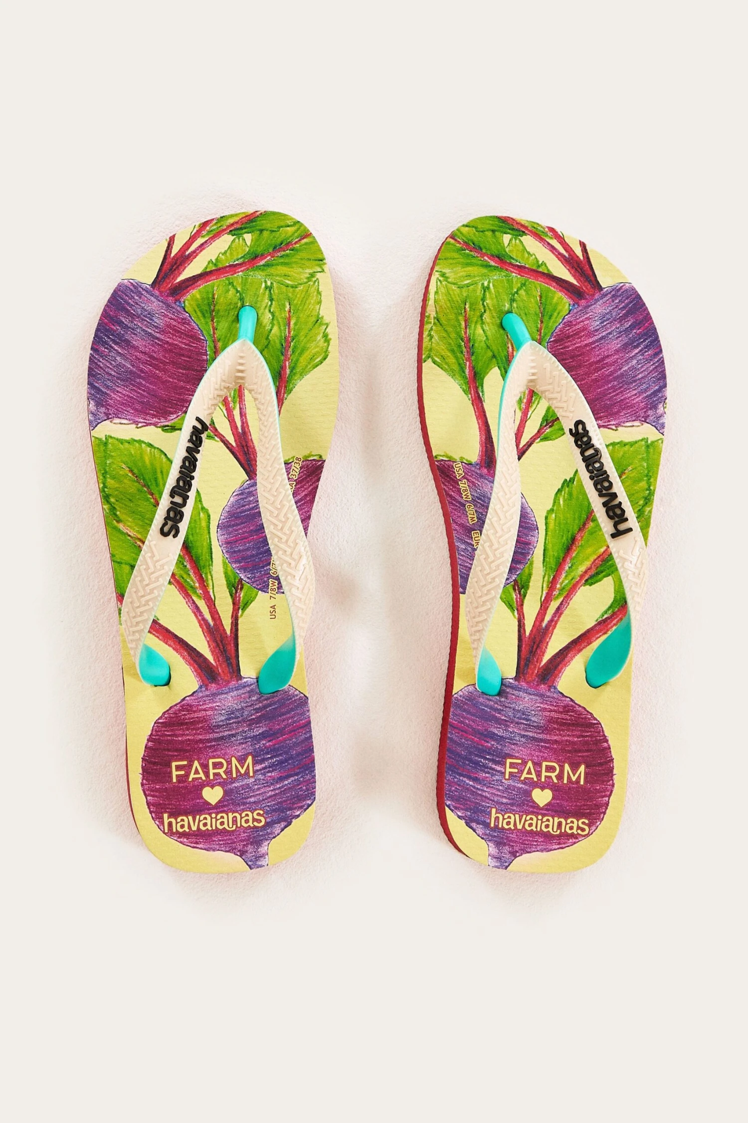 Radish Havaianas Sandals 4 Radish Havaianas Sandals - Image 2