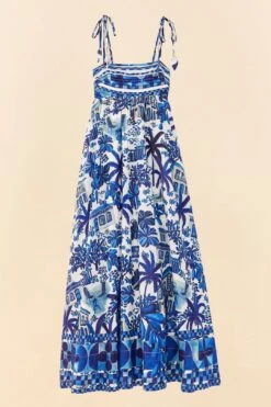 Farm Rio Sweet Rio Tie Strap Maxi Dress 13 Farm Rio Sweet Rio Tie Strap Maxi Dress -Farm Rio 306061 06