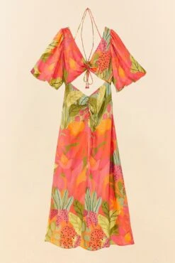 Farm Rio Sweet Forest Lenzing™ Ecovero™ Viscose Midi Dress 13 Farm Rio Sweet Forest Lenzing™ Ecovero™ Viscose Midi Dress -Farm Rio 306063 06