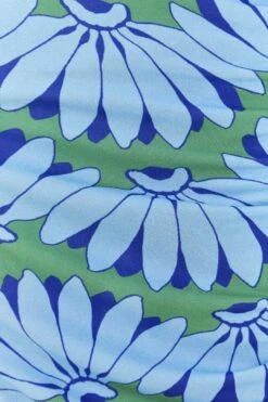 Farm Rio Green Copacabana Asymmetrical Midi Dress -Farm Rio 306071 04